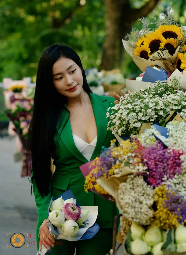 Trend chụp ảnh xe hoa