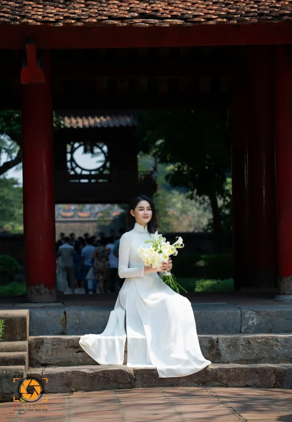 Ảnh Áo Dài Văn Miếu