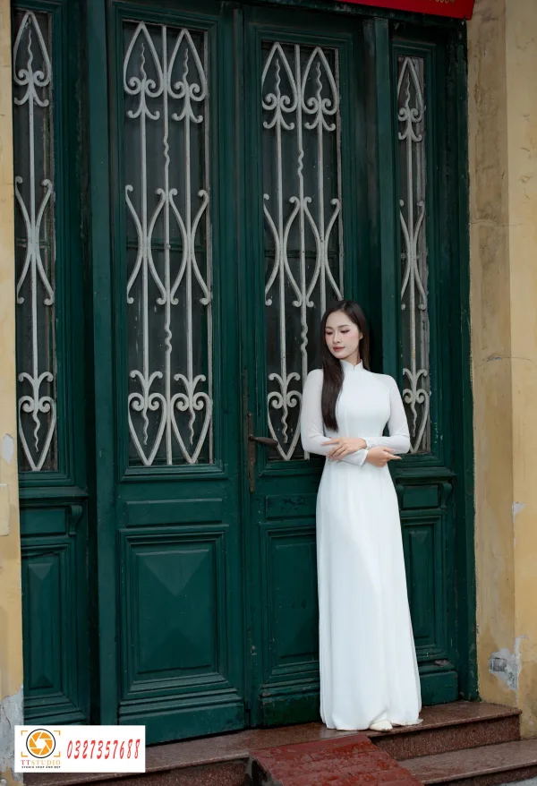 Ảnh áo dài báo hà nội mới