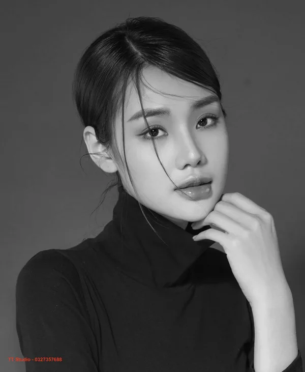 Ảnh beauty đen trắng