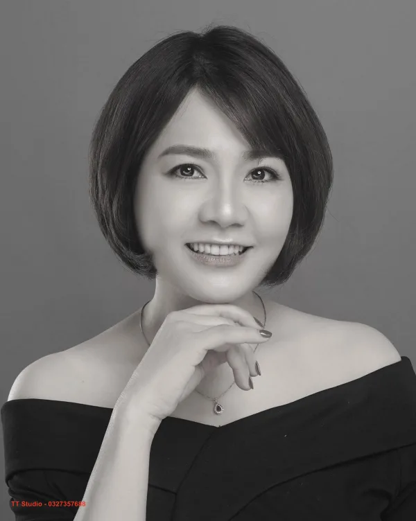 Ảnh beauty đen trắng