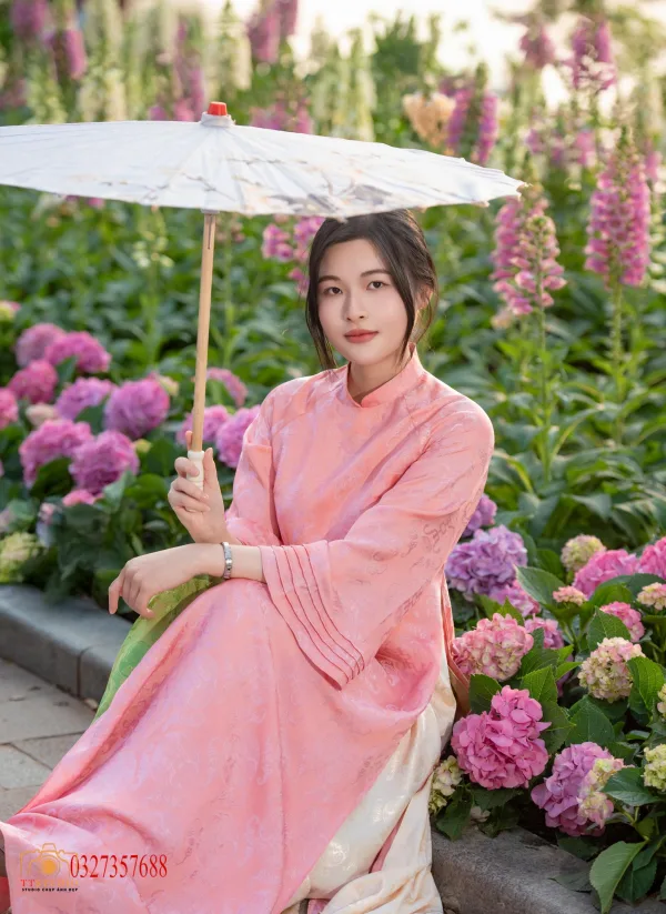 ảnh áo dài tết hồ gươm