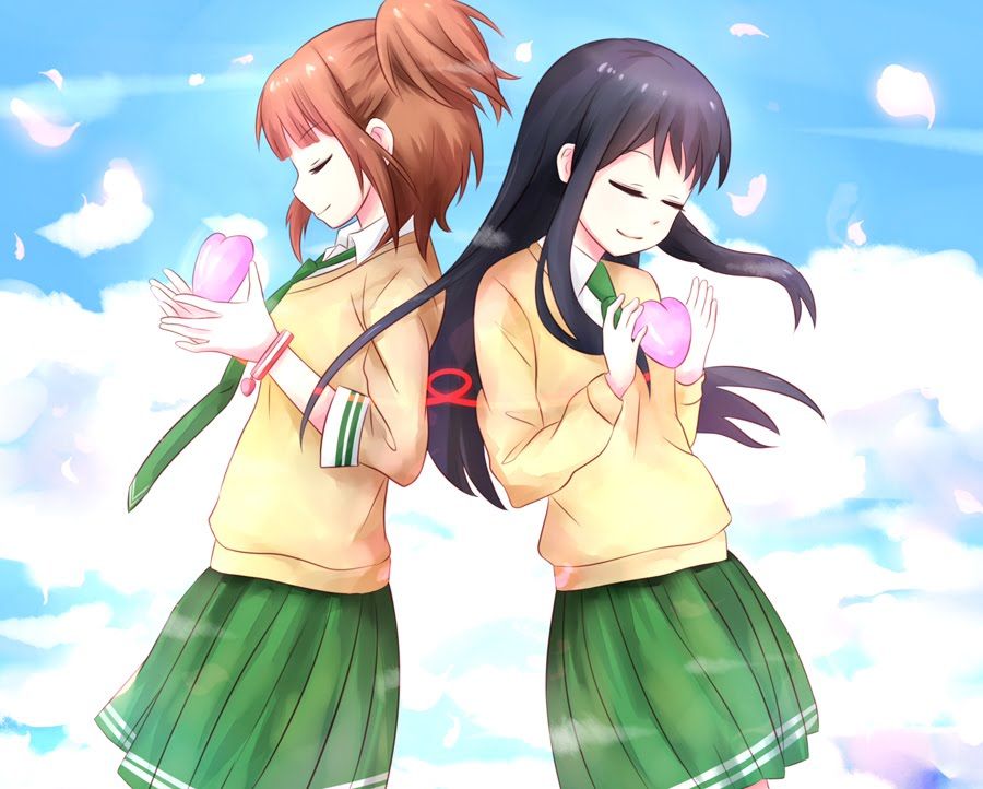ảnh đôi bạn thân anime