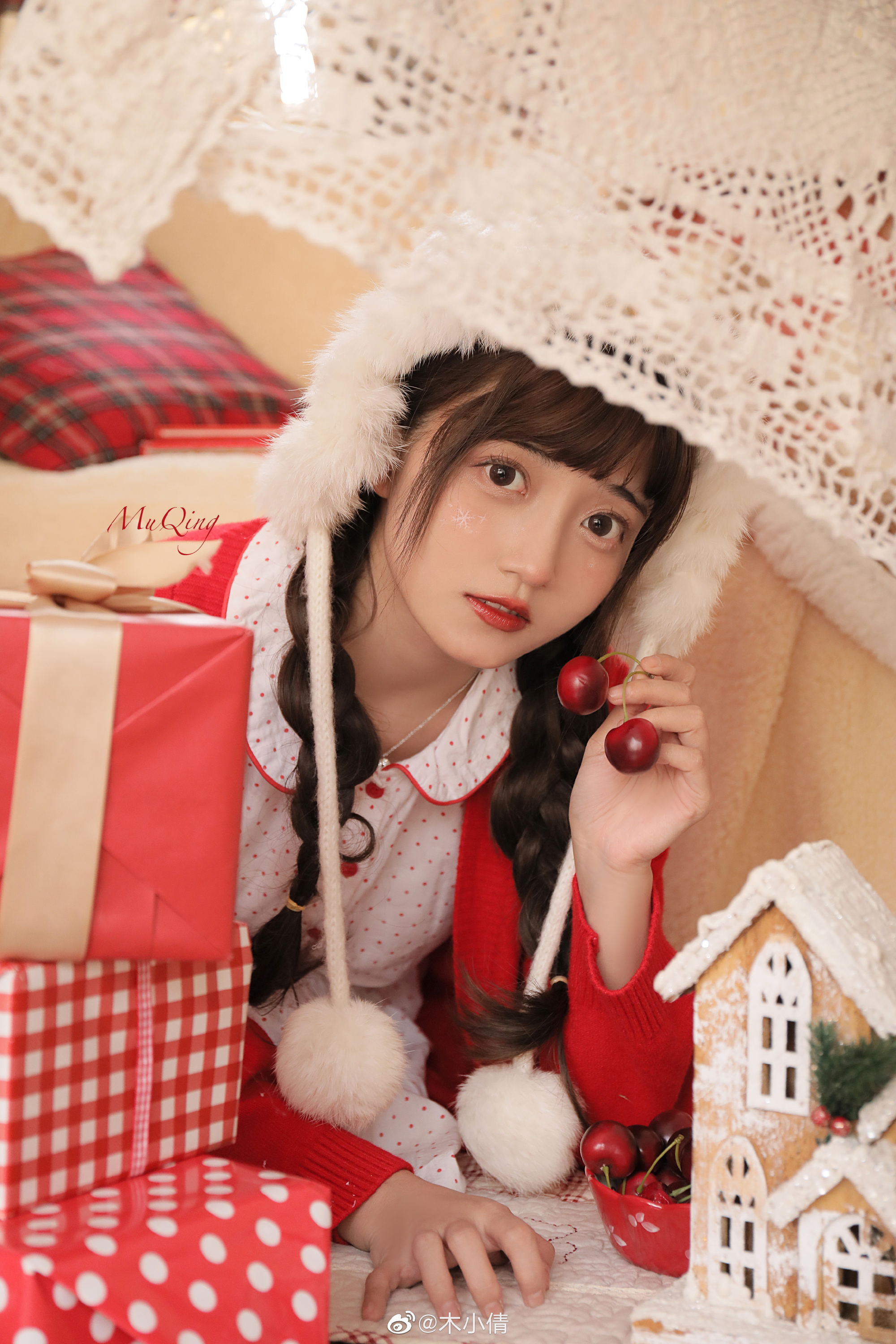 Chụp ảnh concetp noel