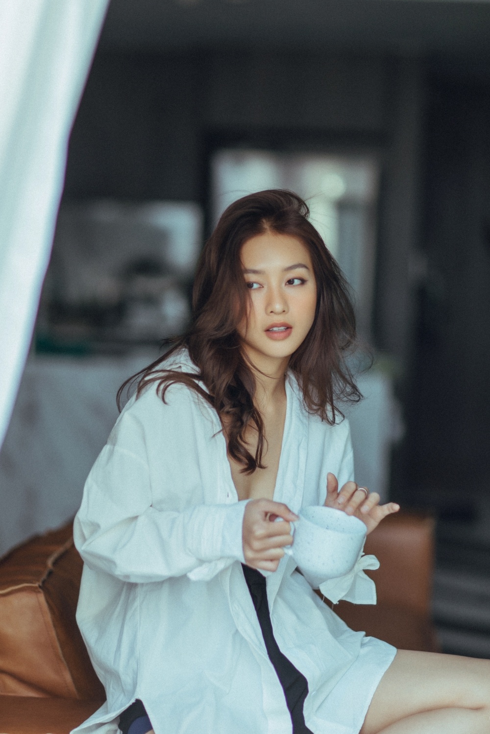 ảnh bán nude khả ngân
