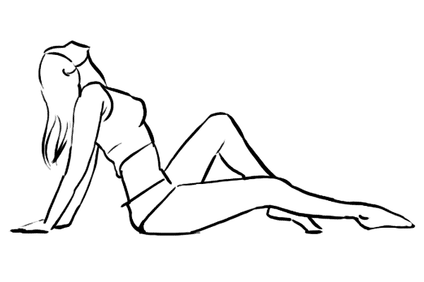 Tại dáng chụp ảnh nude