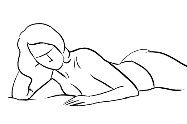 Tại dáng chụp ảnh nude