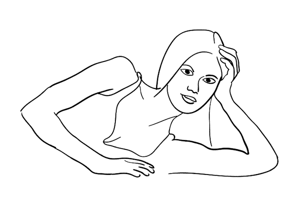 Tại dáng chụp ảnh nude